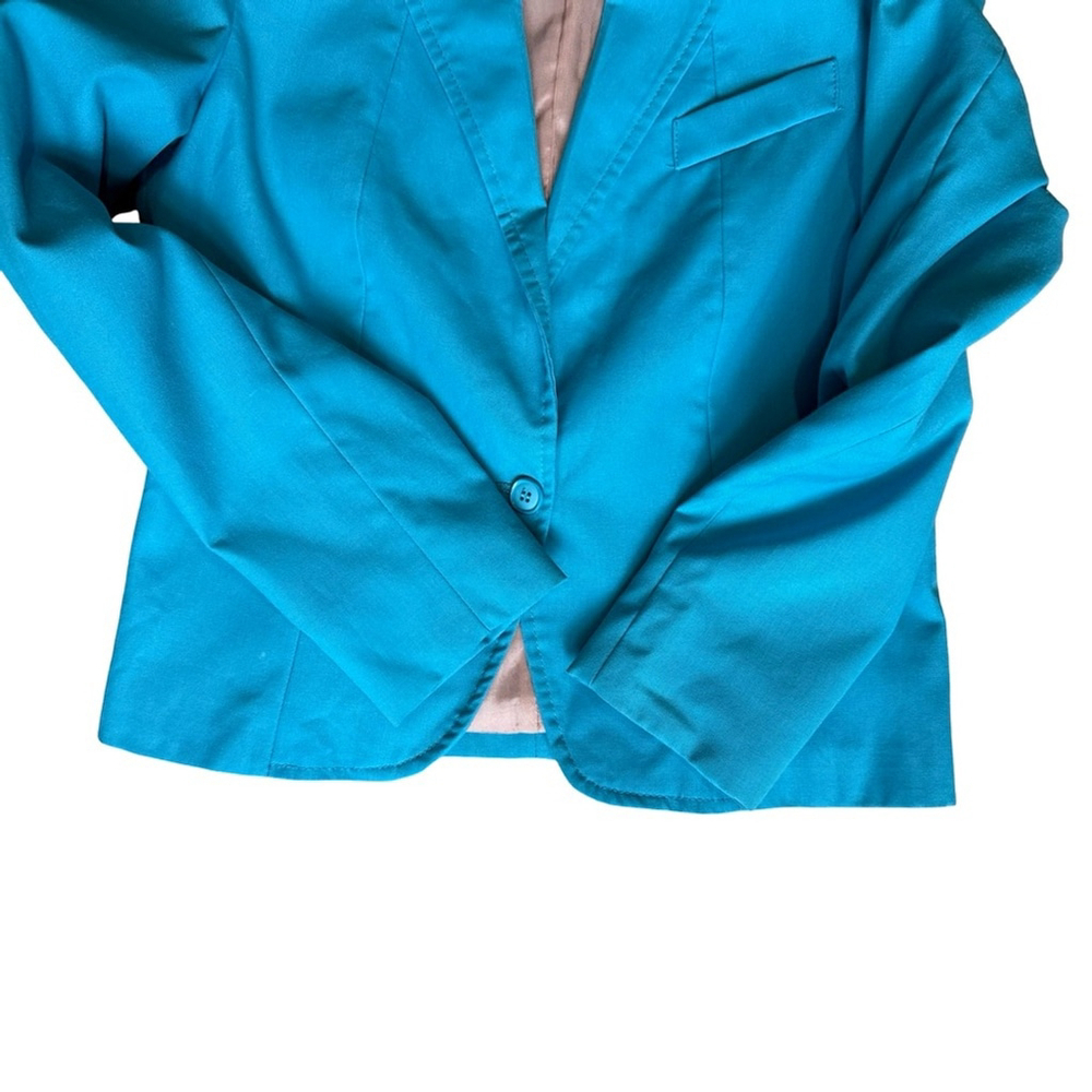 Chorus Line by Ricki’s Vintage 80s Blue Blazer for Women Size XS S Power Suit - Picture 15 of 16